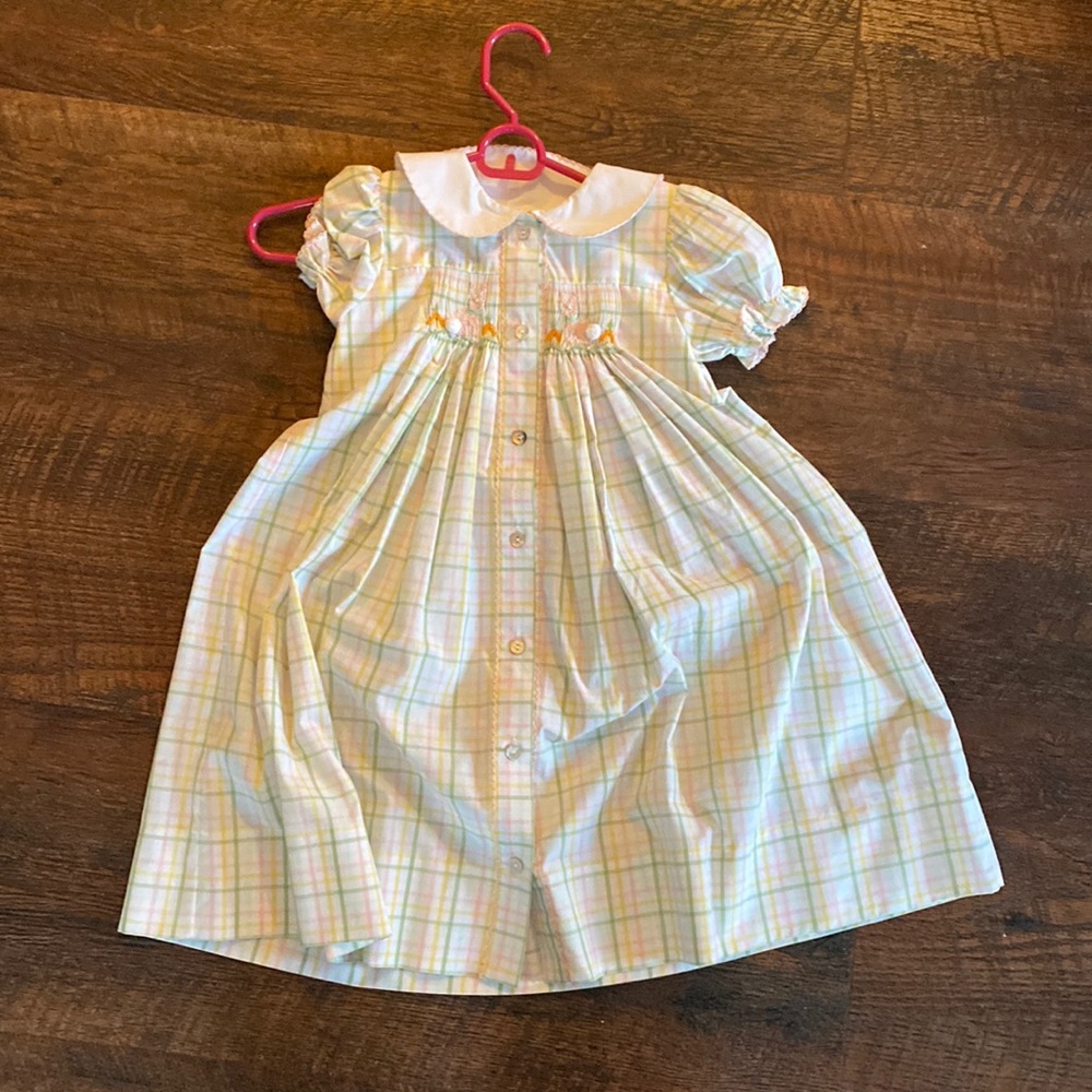 Easter shrimp and grits dress